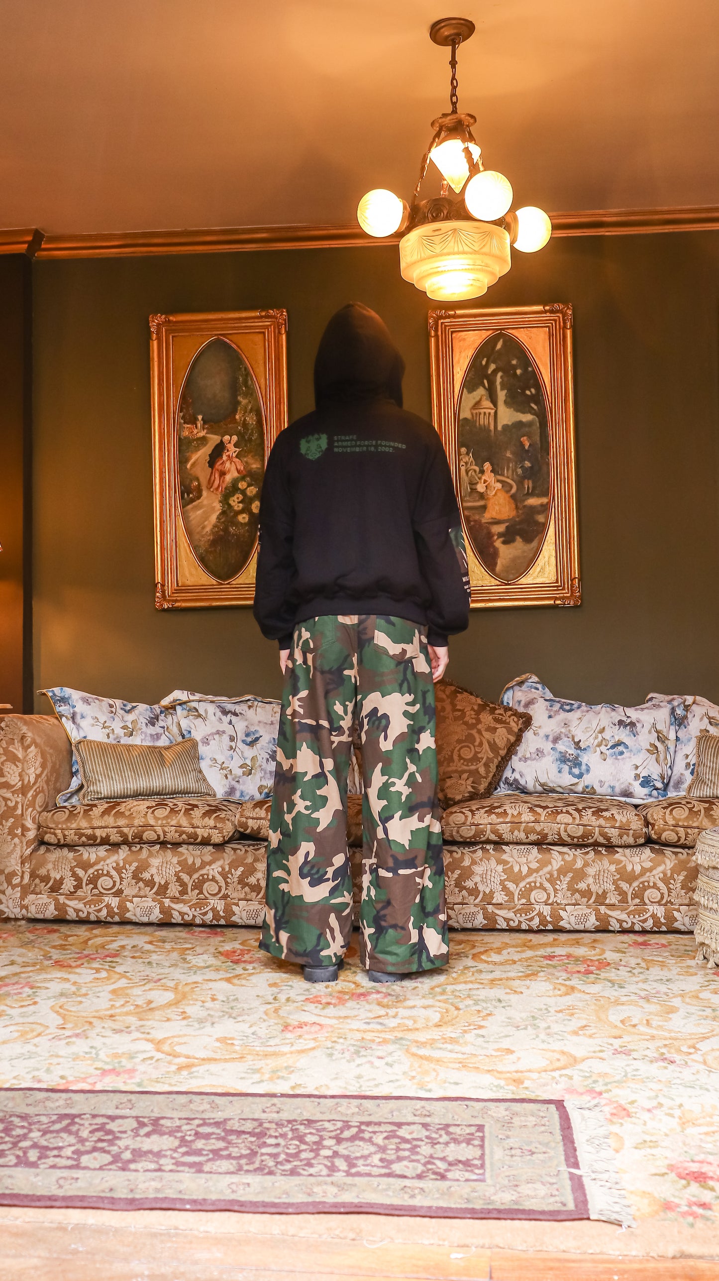 CAMO BAGGY PANT