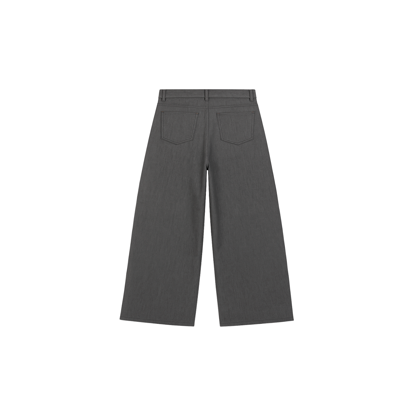 RAW DENIM PANT NOIR SLUB