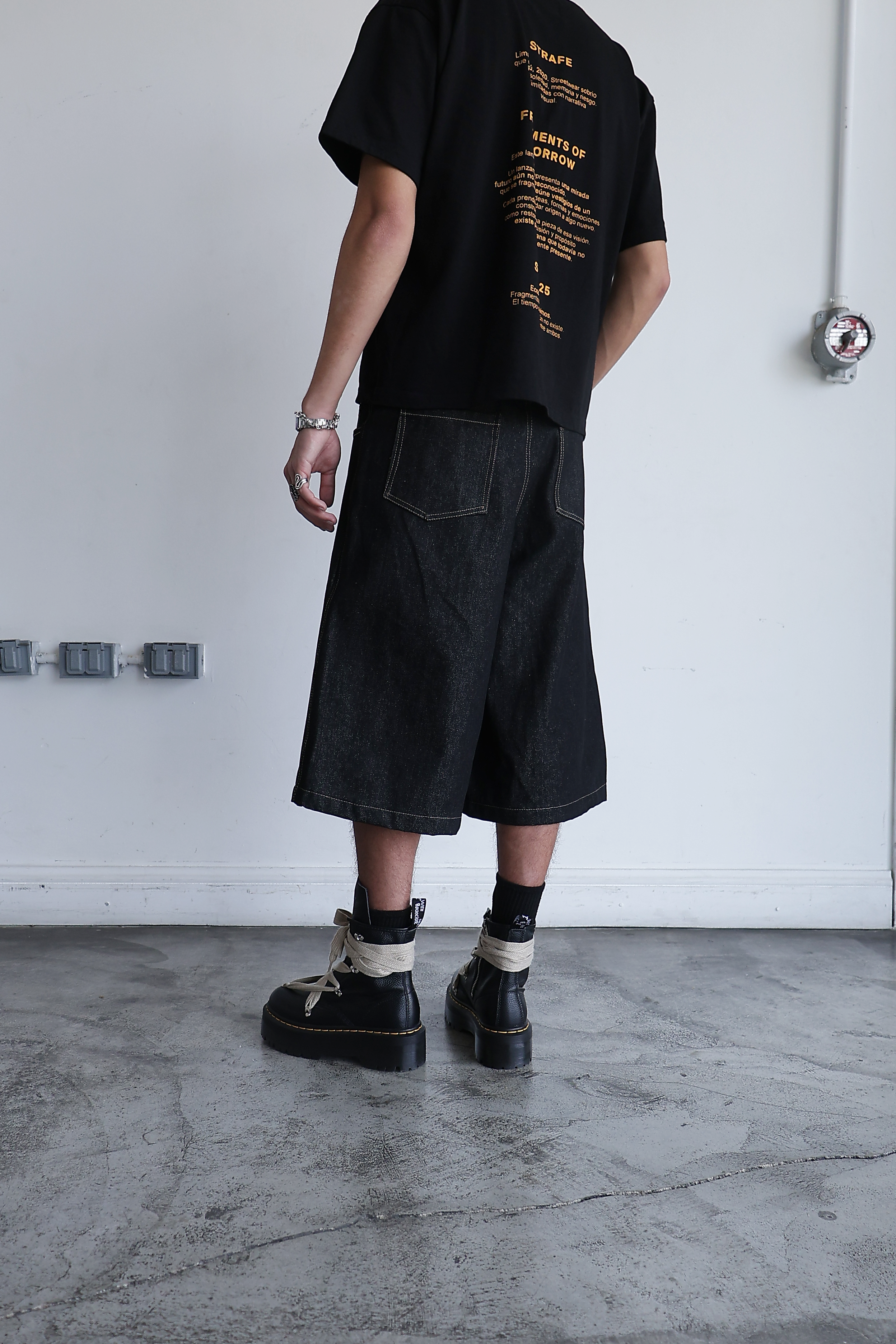 JORT RAW DENIM OBSIDIAN