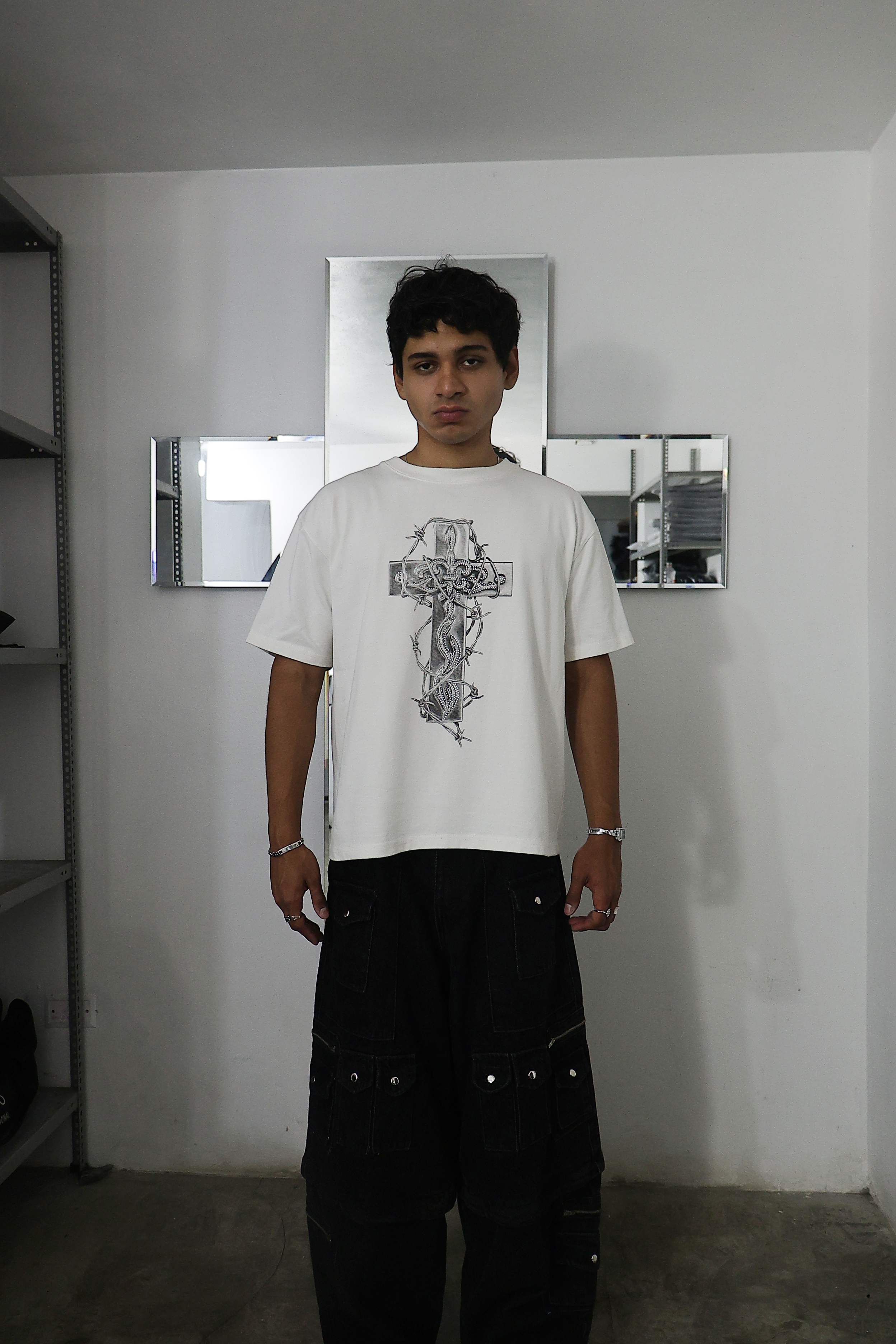 BRIGHT CROSS T-SHIRT