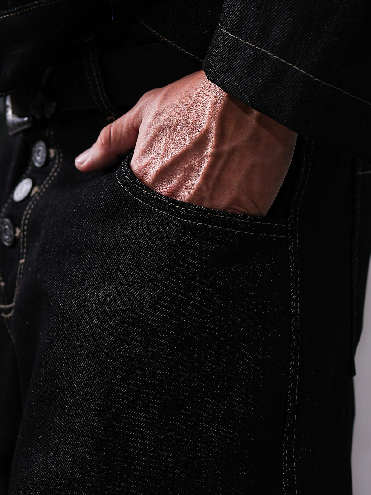 OBSIDIAN RAW DENIM