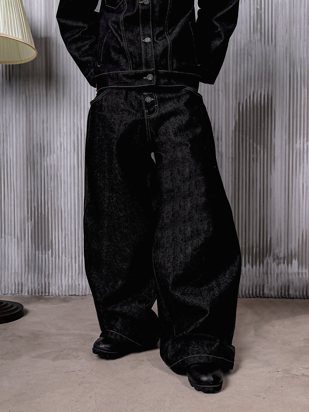 OBSIDIAN RAW DENIM