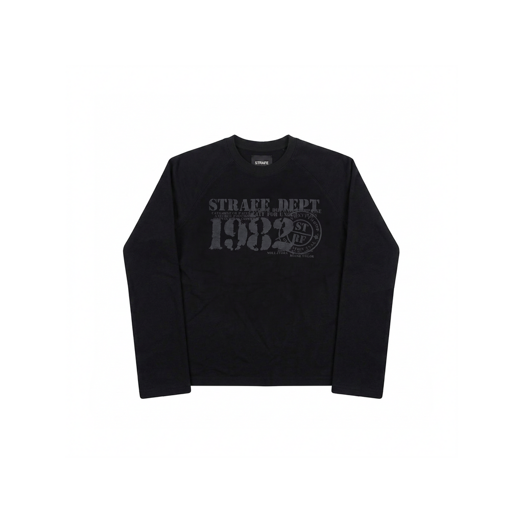 1982 BLACK LONG SLEEVE