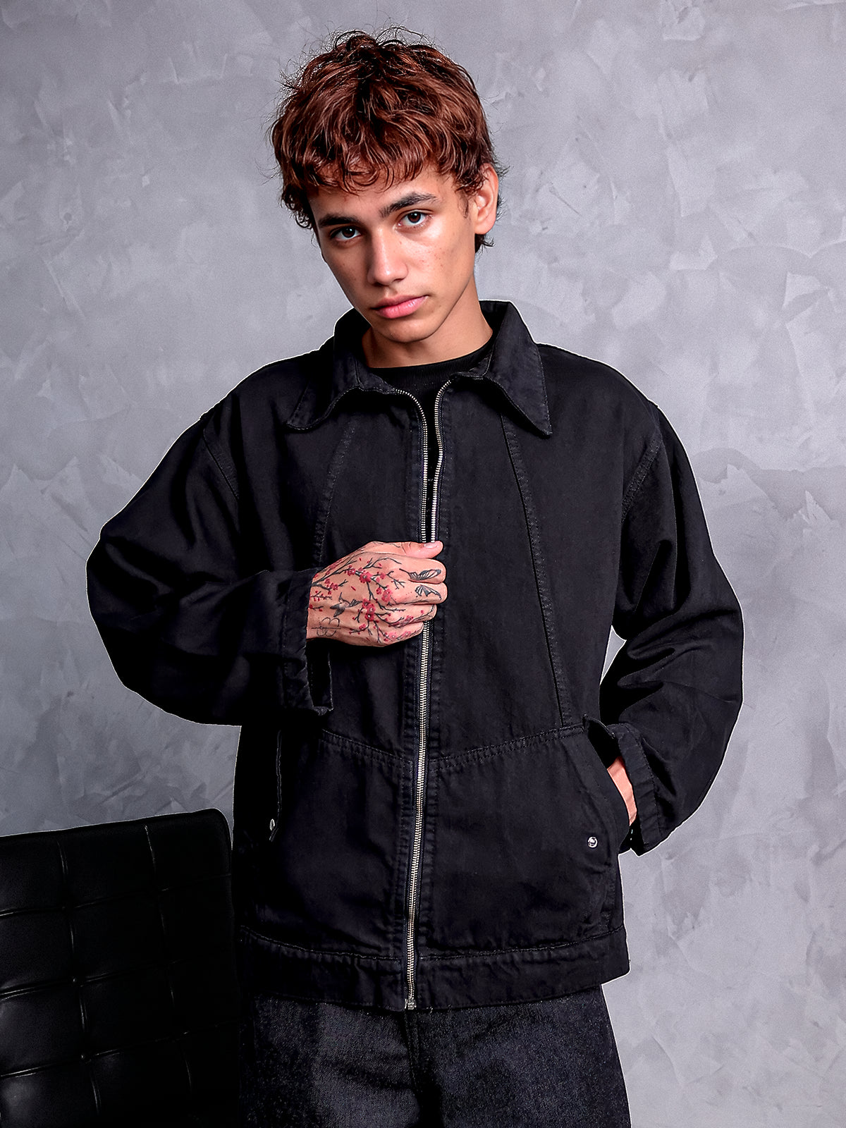 HARVEST BLACK JACKET
