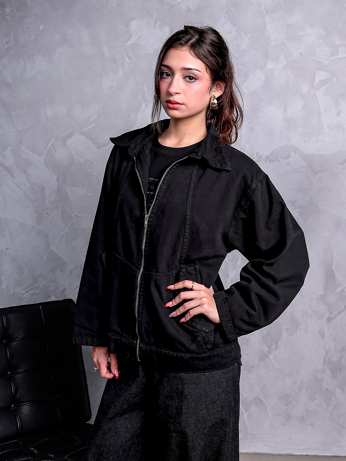 HARVEST BLACK JACKET