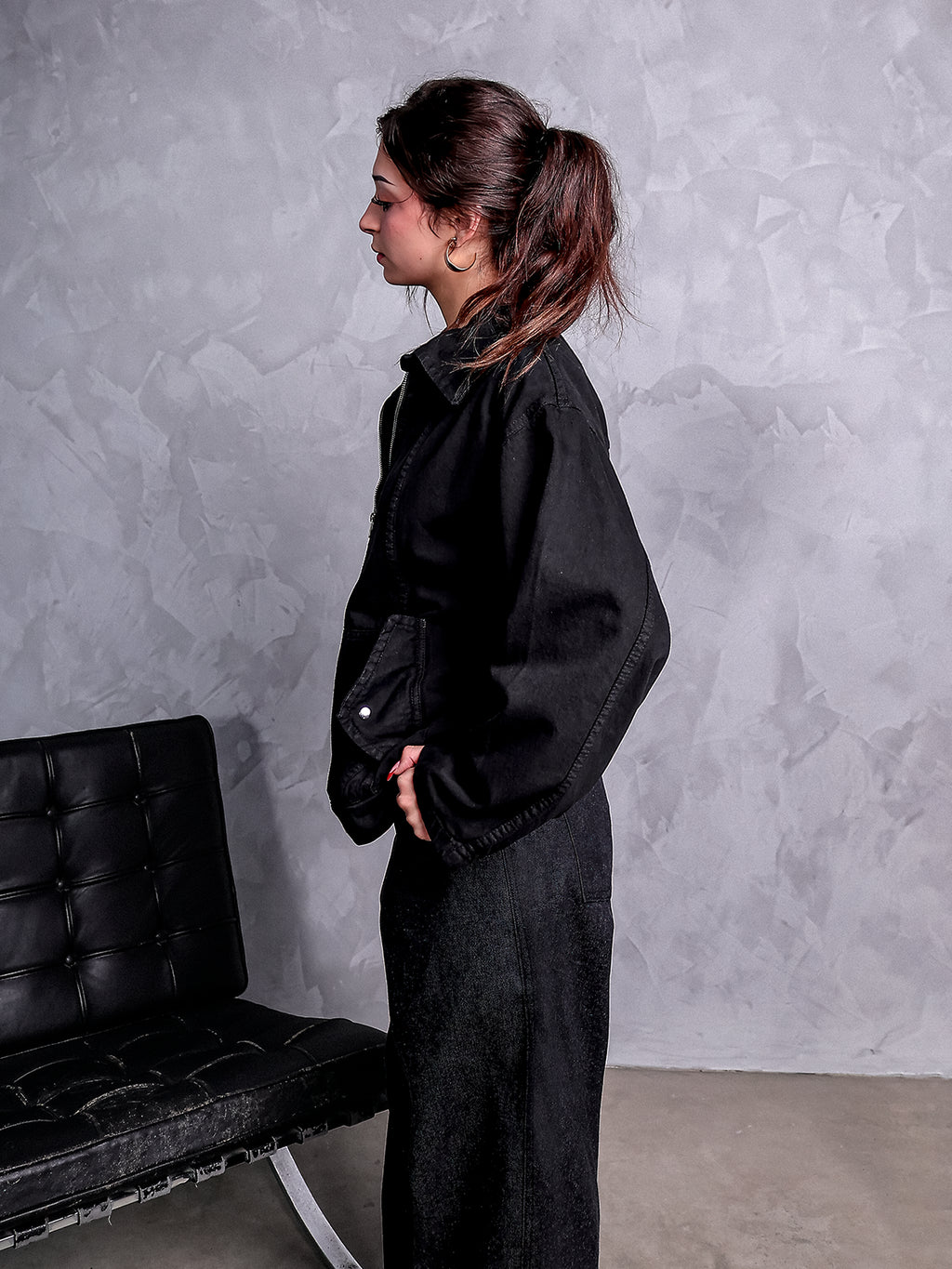 HARVEST BLACK JACKET
