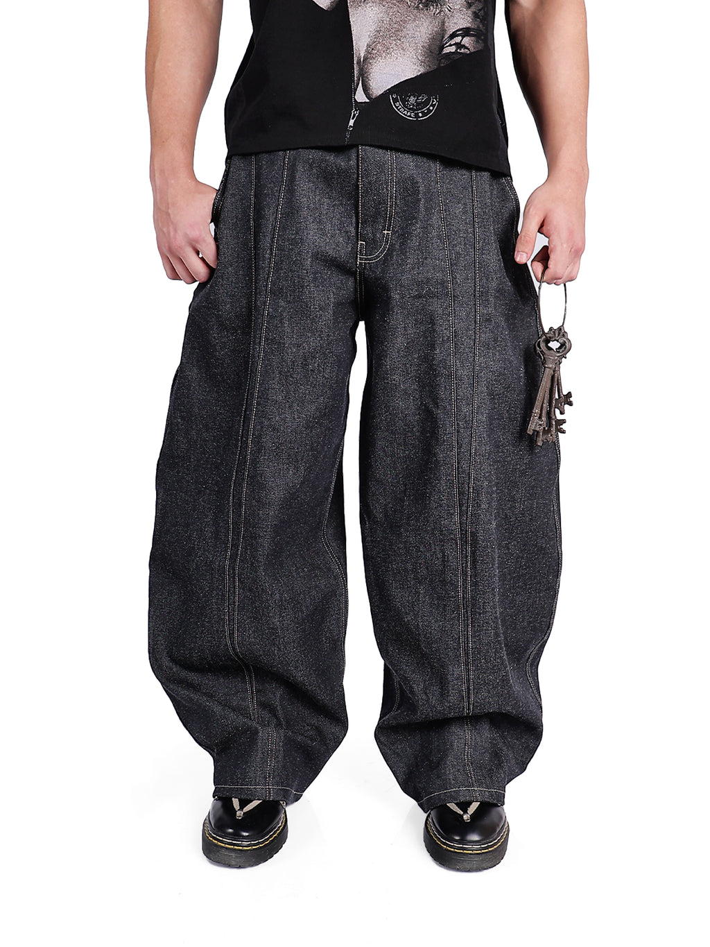 BALLOON DENIM PANT